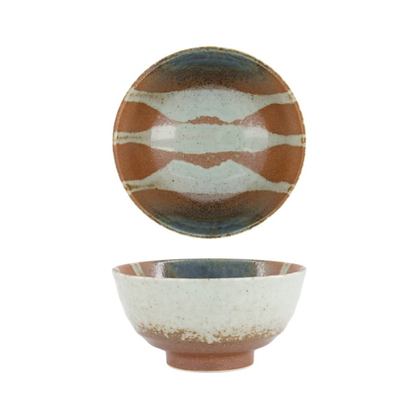 TDS, Suisho Tayo Schale, Aka-cha, Ø17x9cm 900ml, Braun, Art.-Nr. 34254