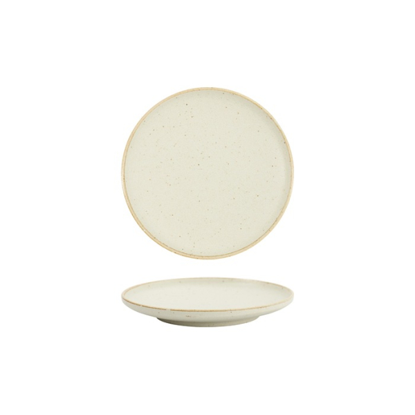 Tokyo Design Studio Plate Umizuna Beige, Porcelain, Ø 15.3 × 2 cm