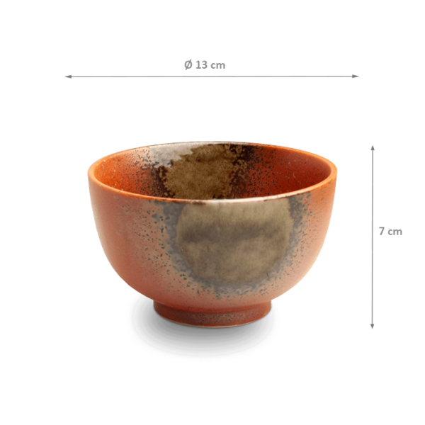 Edo Japan, Matcha bowl, Akayuu, Ø13 cm | H7 cm, Item No. 6040814