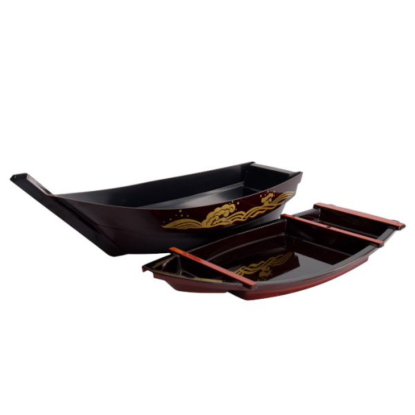 TDS, ABS Lacquerware Sushi Boat, 45x18cm, Item No. 4149