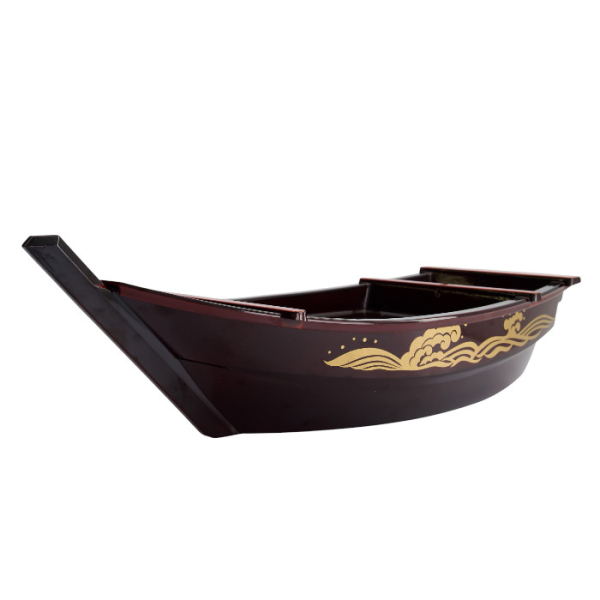 TDS, ABS Lacquerware Sushi Boat, 45x18cm, Item No. 4149