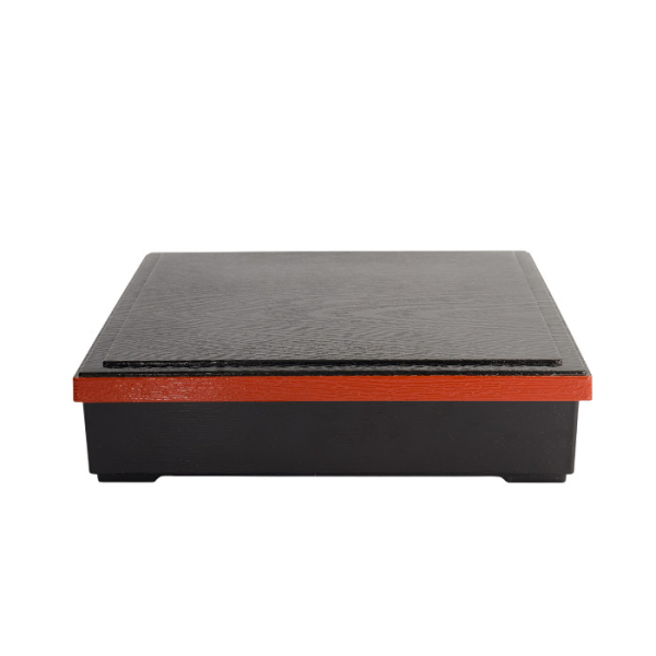 TDS, Bentobox, ABS Lacquerware, 25.5x25.5cm, Item No. 4193