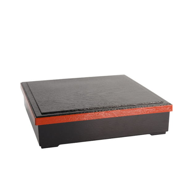 TDS, Bentobox, ABS Lacquerware, 25.5x25.5cm, Item No. 4193
