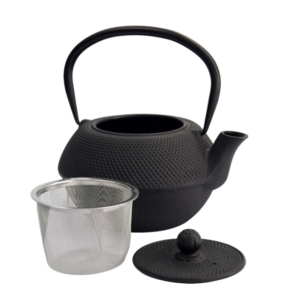 TDS, WY Teekanne aus Gusseisen, Arare, Schwarz, 1,2 L, Art-Nr. 4296