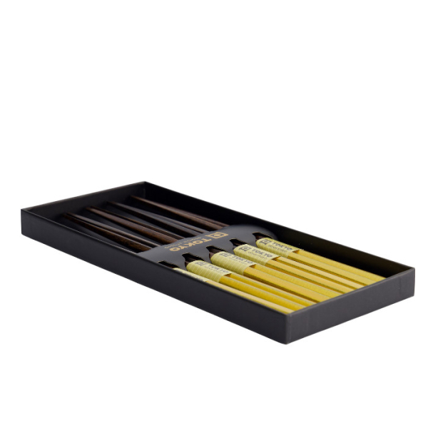 TDS, Chopstick Set, Kitchenware, 5 pair, 22,5 cm, Item No. 4496