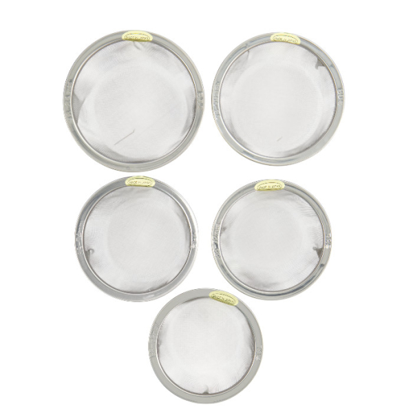 TDS, Japanese Tea & Tea Cannisters Strainer, 100pcs, Set w/handle 5490, Item No. 4868