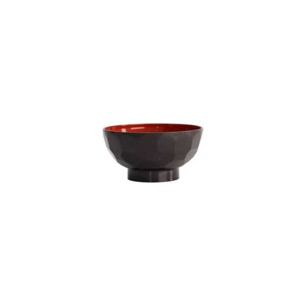 Schale ABS Lacquerware Schwarz, ABS-Kunststoff, Ø 11,5 cm, Art.-Nr. 4950
