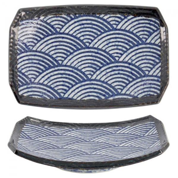 3tlg Aisai Seigaiha Sushi set bei g-HoReCa (Bild 2 von 3)
