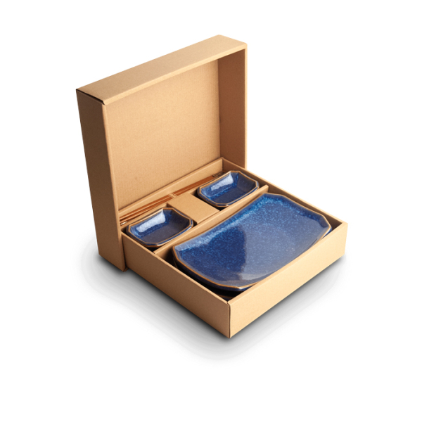 EDO Japan, Sushi Set, Blue, 22,2x12,4x2,5 cm, Art.-Nr. 6038837