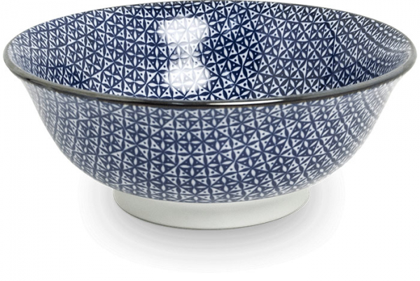 Bowls Blue pattern Ø 21 cm | H8 cm EDO Japan at g-HoReCa (picture 6 of 6)