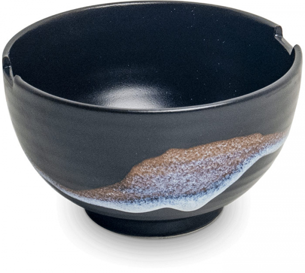 Soba bowl Black Ø 14 cm | H8 cm Edo Japan at g-HoReCa 