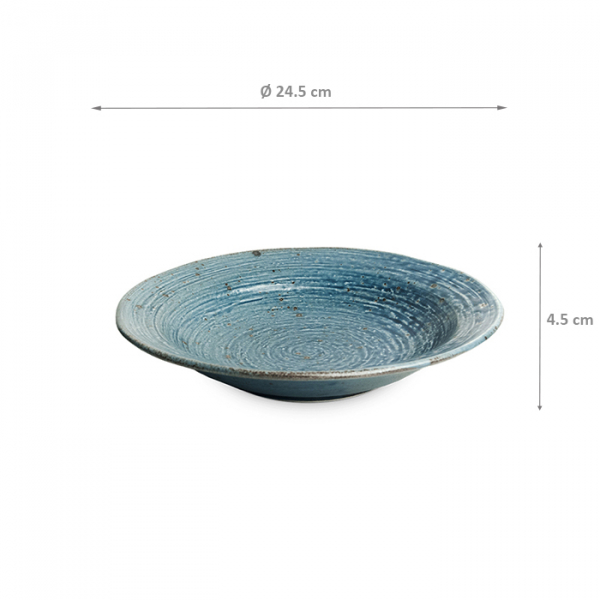 Plate Maple leaf Ø25,5 cm | H3,5 cm Edo Japan at g-HoReCa (picture 2 of 2)