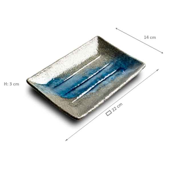 Aurora Blau Plate at g-HoReCa (picture 2 of 3)