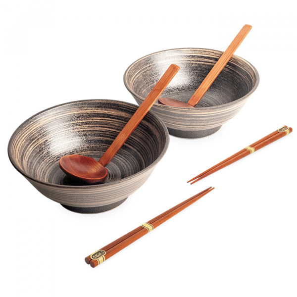 Ramen bowl set  2 Bowls Edo Japan at g-HoReCa