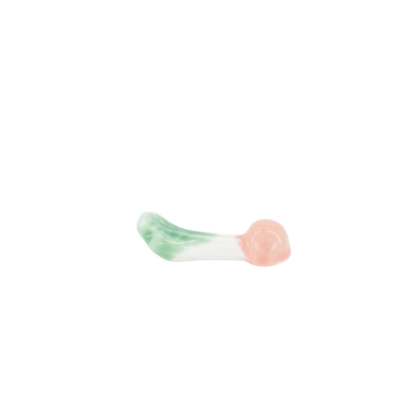 TDS, Chopstick Rest, Veggie Radish Green/Pink, Item No. 617157