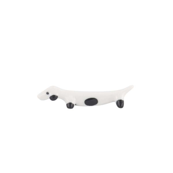 TDS, Chopstick Rest, Dog White, Item No. 617195