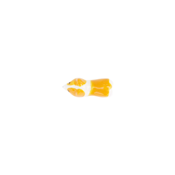 TDS, Chopstick Rest, Dog Brown/White, Item No. 617232