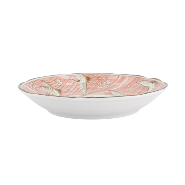 TDS, Plate, Crane Pink, Ø 22x4cm, Item No. 617355