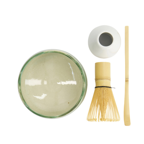 TDS, Matcha Schale Geschenkset 4-tlg., 11,5x7,5cm, Oribe, Art.-Nr. 617423