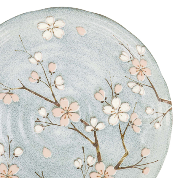 TDS, Plate, Fujisakura, Ø 24.7 x 3 cm, Grey - Item No. 617508