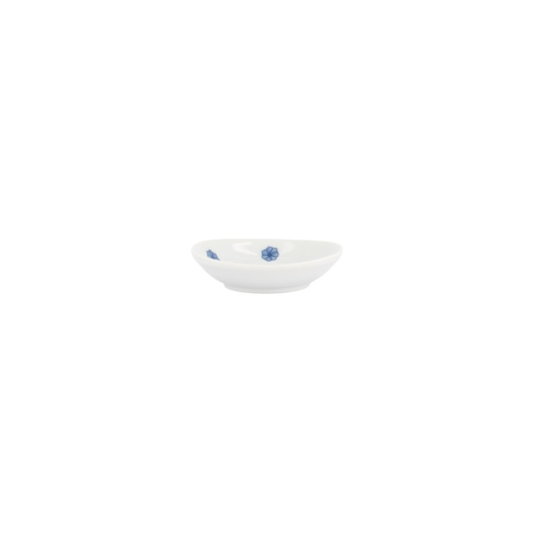 Saucenschale Kawaii Hananeko Cat Blau, Porzellan, Ø 9,8 × 2,5 cm, Art.-Nr. 618024