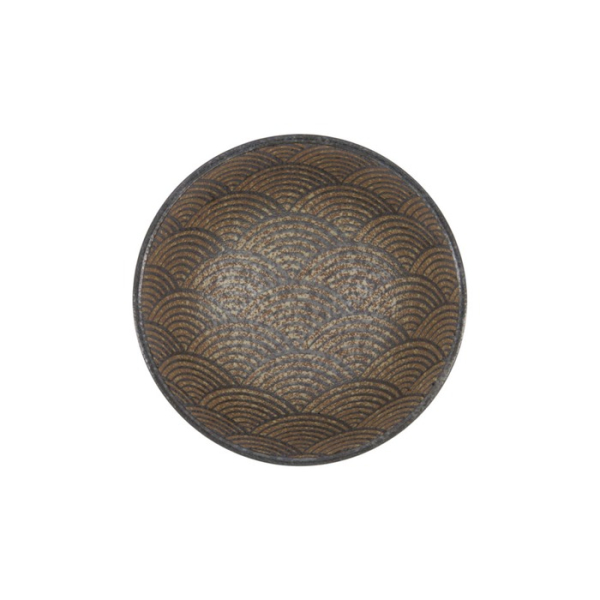 Ramenschale Minoyaki Bronze Braun, Porzellan, 1 l, Art.-Nr. 618574
