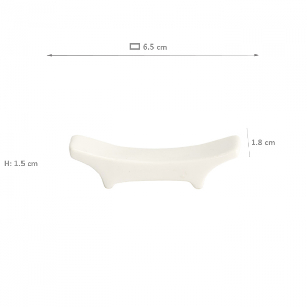 White Series Chopsticks Rest  at g-HoReCa (picture 4 of 4)