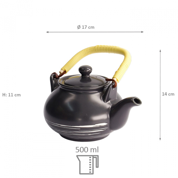 Black Maru Teapot at g-HoReCa (picture 4 of 4)