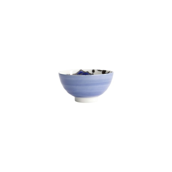 Bowl Seafood Snapper Blue, Porcelain, Ø 11.2 × 6.2 cm, 300 ml, Item No. 7563