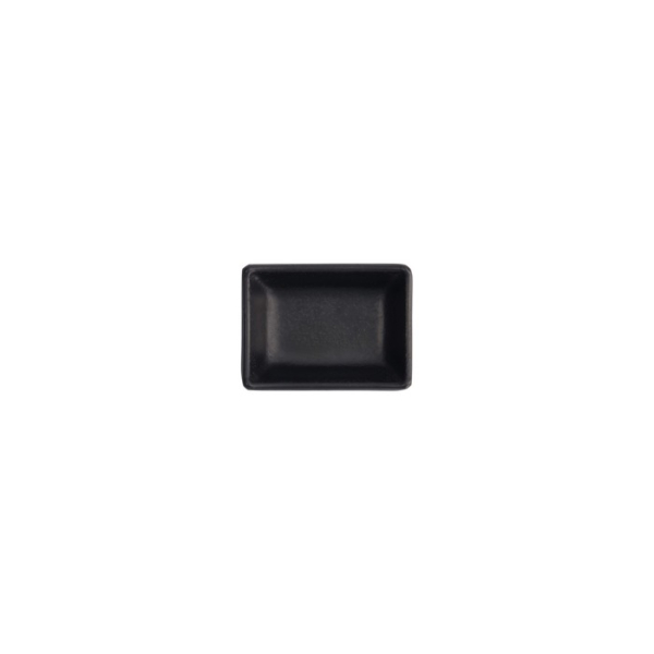 Saucenschale Schwarz, Melamin, 9,2 × 6,9 × 3,1 cm, 50 ml, Art.-Nr. 8017