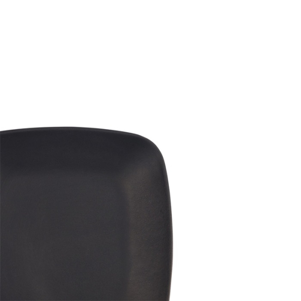 Square Plate Zen Black, Melamine, 14.3 × 14.3 × 1.7 cm, Item No. 8019