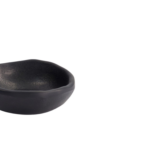 Saucenschale Schwarz, Melamin, Ø 8,5 × 2,8 cm, 90 ml, Art.-Nr. 8563