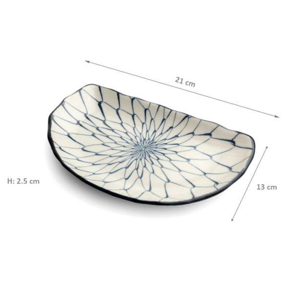 Aurora Blau Plate at g-HoReCa (picture 2 of 3)