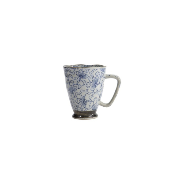Mug Botan Blue, Stoneware, Ø 9 × 11 cm, 400 ml, Item No. 8896