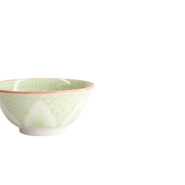 Schale Mixed Bowls Oriental HB Grün, Porzellan, Ø 15,5 × 7 cm, 500 ml, Art.-Nr. 8965