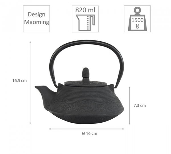 Maoming iron cast teapot at g-HoReCa (picture 2 of 5)