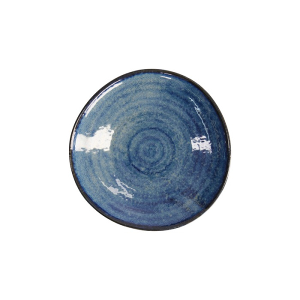 Plate Cobalt Blue, Porcelain, 18.9 × 3.5 cm, Item No. 14519