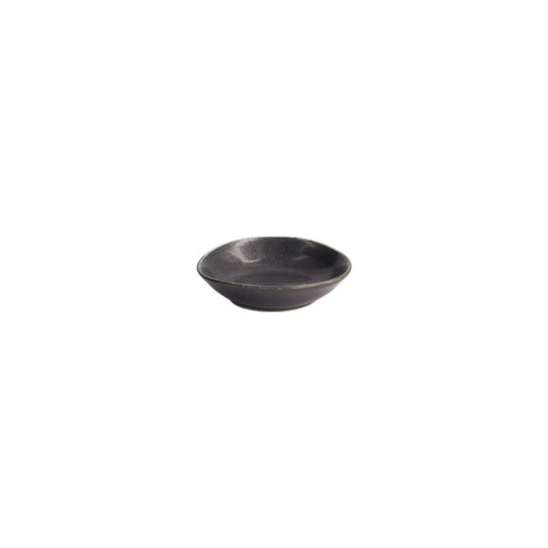 Saucenschale Onyx Noir Schwarz, Steinzeug, Ø 9,9 × 2,5 cm, Art.-Nr. 15531