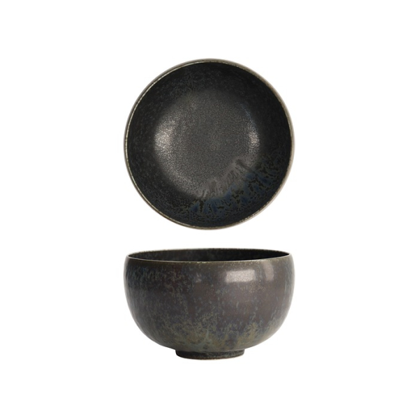 Tokyo Design Studio Rice Bowl Onyx Noir Black, Stoneware, Ø 15 × 9.3 cm, 1.15 l