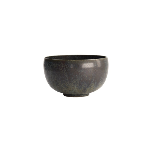 Rice Bowl Onyx Noir Black, Stoneware, Ø 15 × 9.3 cm, 1.15 l, Item No. 15540