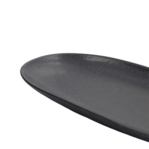 TDS, Plate, Onyx Noir, 28,5 cm x 14 cm, Item No. 15547