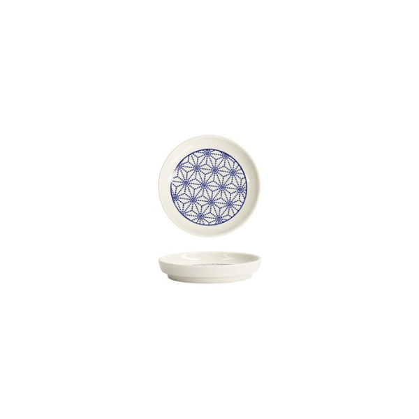 Tokyo Design Studio Teeuntersetzer Nippon Blue Stars, Porzellan, Ø 9 × 1,5 cm