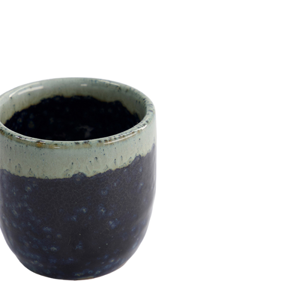 TDS, Sake-Cup, 4,5 x 4,5 cm, 50 ml, Weiß/Blau - Art Nr. 15847
