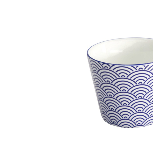 Tea Cup Nippon Blue Waves Blue/White, Porcelain, Ø 8.3 × 6.5 cm, 180 ml, Item No. 16033