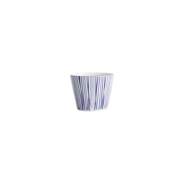Tea Cup Nippon Blue Lines Blue/White, Porcelain, Ø 8.3 × 6.5 cm, 180 ml, Item No. 16036