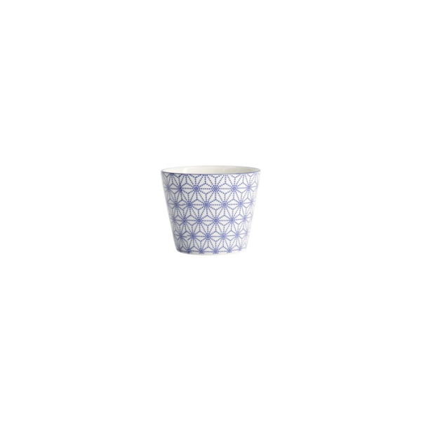 Teebecher Nippon Blue Stars Blau/Weiß, Porzellan, Ø 8,3 × 6,5 cm, 180 ml, Art.-Nr. 16038