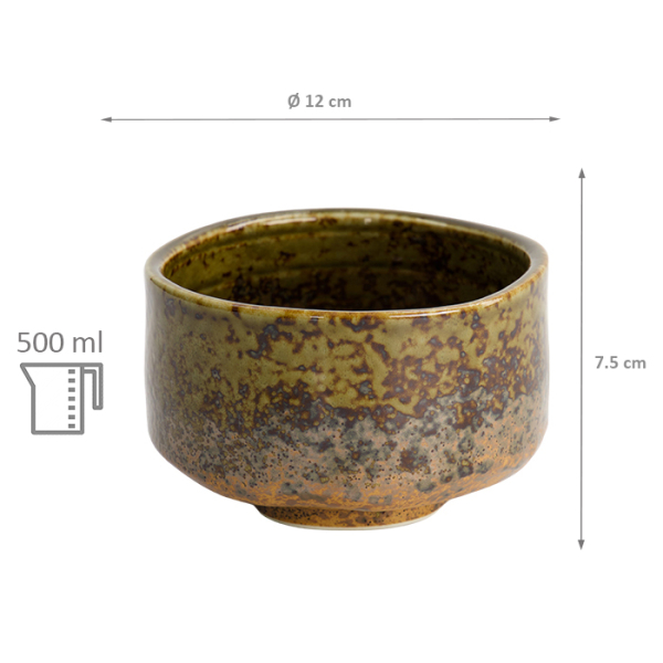 Green/Brown Matcha Bowl at g-HoReCa (picture 7 of 7)