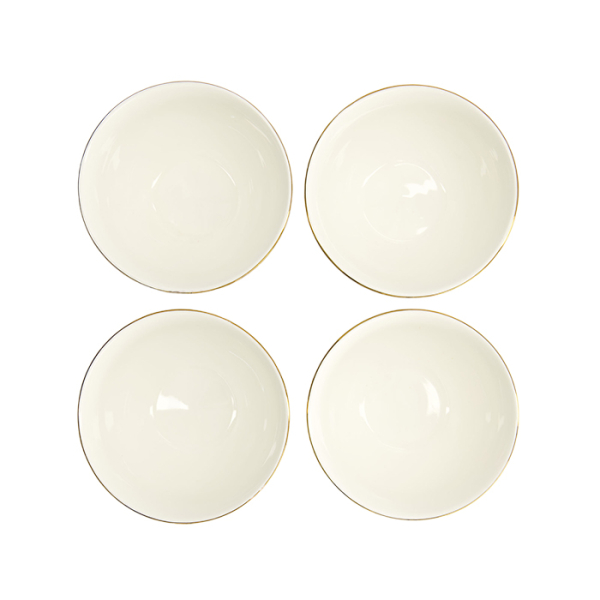 TDS, Bowl Set, Nippon White, 4-piece set., Ø 11,4 x 6 cm 350 ml, Item No. 16444