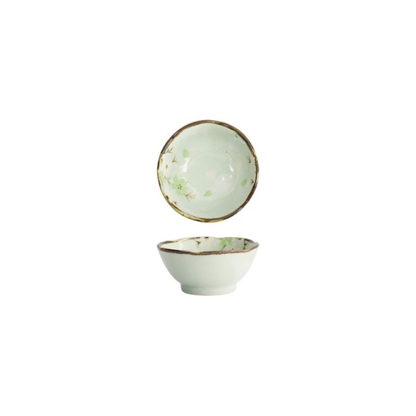 Tokyo Design Studio Saucenschale Green Cosmos, Steinzeug, Ø 9 × 4 cm, 100 ml