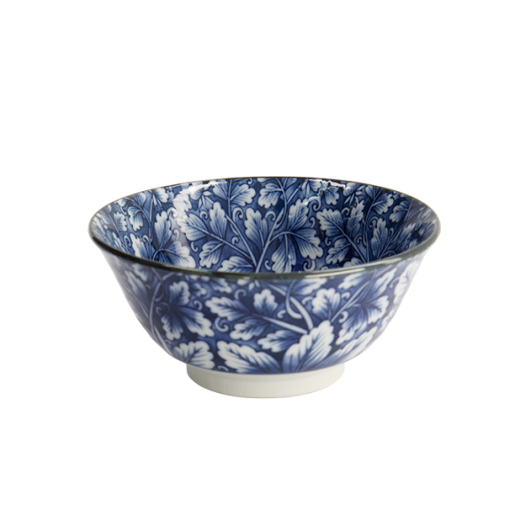 TDS, Bowl, Hana Blue Mixed Bowls, Ø 14.8 x 6.8 cm 550 ml, Dami Botan - Item No. 16521